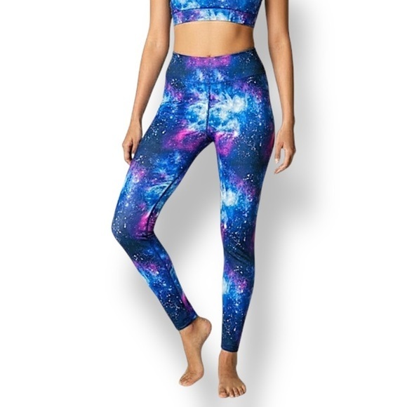 Pants - 4/$20 Galaxy Print Leggings Blue Purple Space Yoga Activewear Stretch Leggings